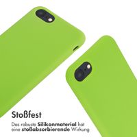 imoshion SilikonHülle mit Band Apple iPhone SE (2022 / 2020) / 8 / 7 - Fluor Groen
