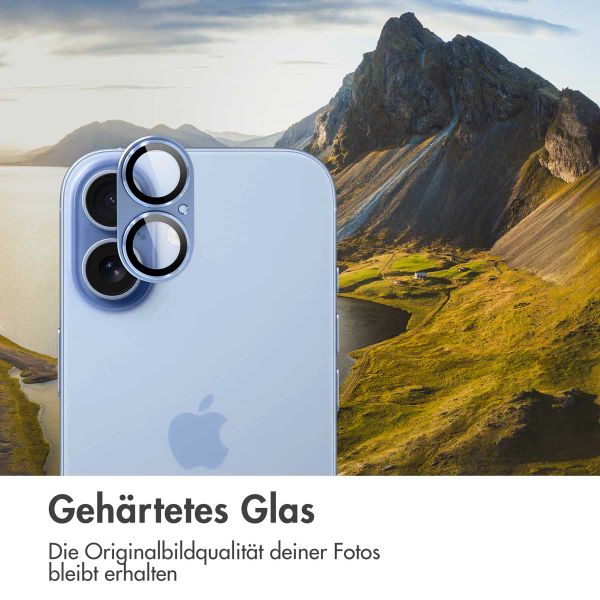 imoshion Kameraprotektor aus Glas 2er-Pack für das Apple Apple iPhone 17 - Mist Blue