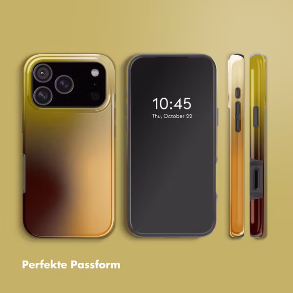 Selencia Vivid Rückabdeckung mit MagSafe Apple iPhone 17 Pro - Gradient Olive Dust