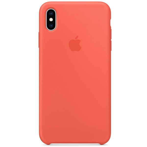 Apple Silikoncase Nectarine für das iPhone Xs Max