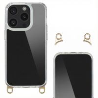 Selencia Backcover mit abnehmbaren Haken Apple iPhone 15 Pro - Transparent