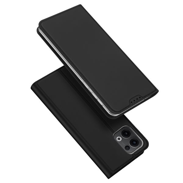 Dux Ducis Slim TPU Klapphülle für das Oppo Reno 13 - Schwarz