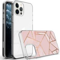 imoshion Design Hülle für das Apple iPhone 12 (Pro) - Pink Graphic