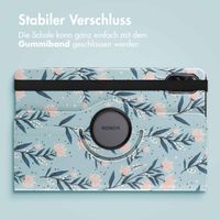 imoshion 360° drehbare Design Klapphülle für das Honor Pad X9 - Flowers