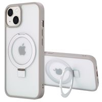 Accezz Ring Stand Backcover mit MagSafe für das iPhone 14 - Grey