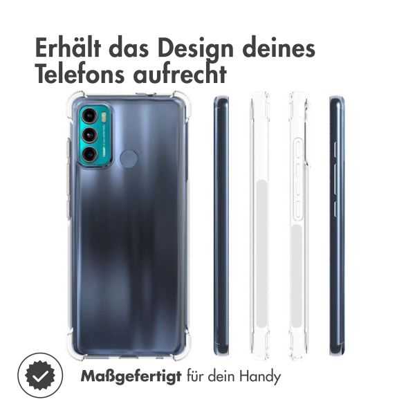 imoshion Shockproof Case für das Motorola Moto G60 - Transparent