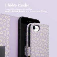 imoshion ﻿Design Klapphülle für das iPhone SE (2022 / 2020) / 8 / 7 / 6(s) - White Daisy