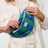 Wouf Crochet Bauchtasche - Crossbody Bag - Gürteltasche für Damen - Mistral