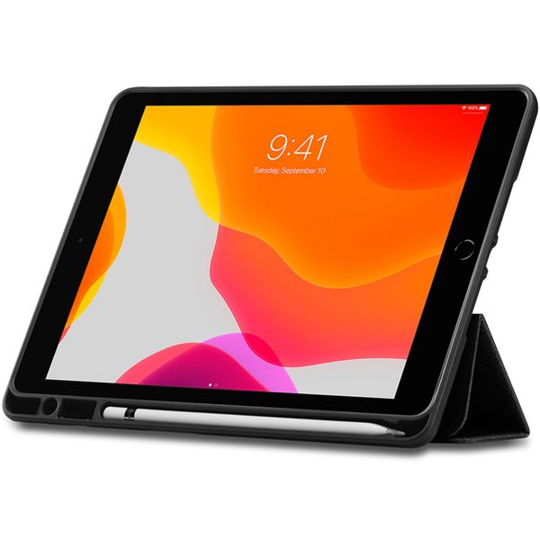 Spigen Urban Fit Klapphülle iPad 9 (2021) 10.2 Zoll / iPad 8 (2020) 10.2 Zoll / iPad 7 (2019) 10.2 Zoll - Schwarz