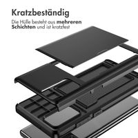 imoshion Backcover mit Kartenfach Samsung Galaxy S20 FE - Schwarz