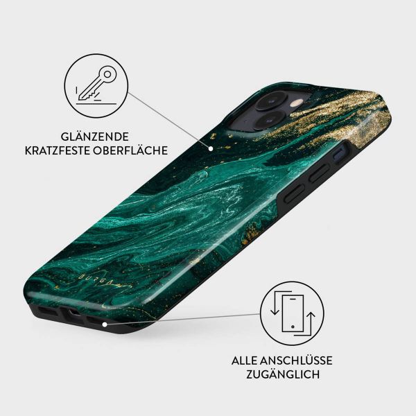 Burga Tough Back Cover MagSafe Apple iPhone 14 - Emerald Pool