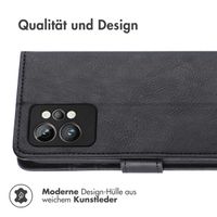 imoshion Luxuriöse Klapphülle für das Realme GT 2 Pro - Schwarz