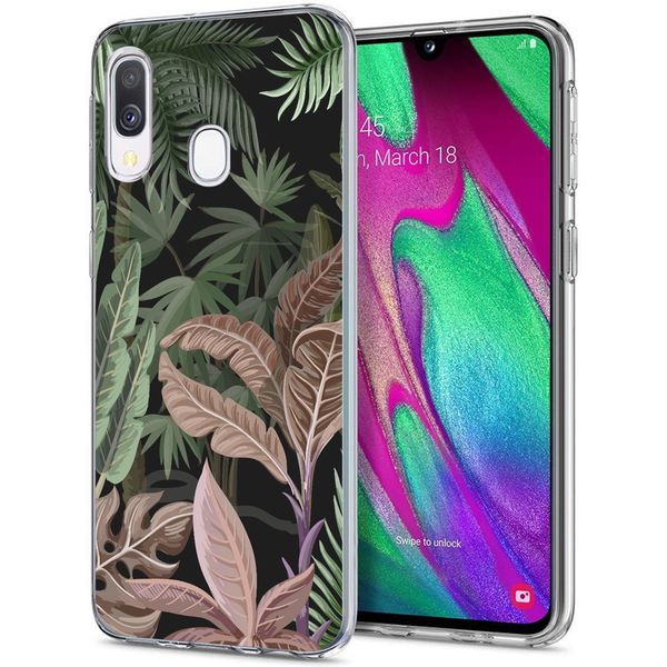 imoshion Design Hülle für das Samsung Galaxy A20e - Dark Jungle