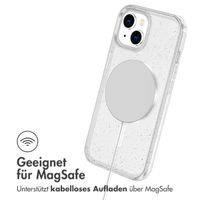 imoshion Sparkle Back Cover mit MagSafe für das iPhone 15 - Transparent