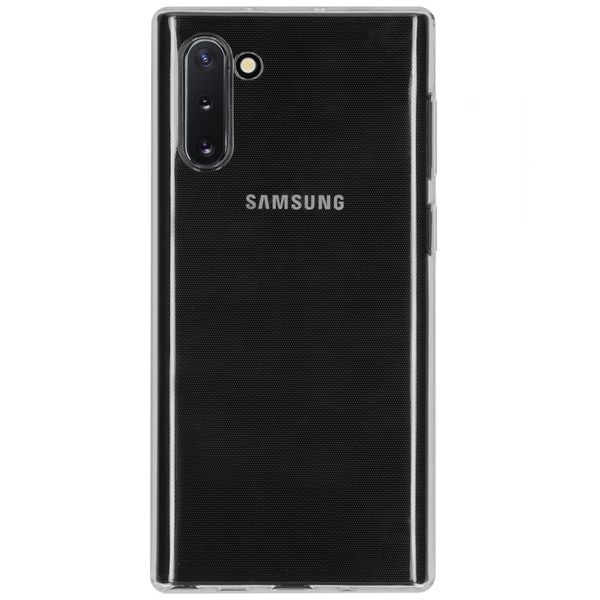 Accezz TPU Clear Cover Transparent für Samsung Galaxy Note 10