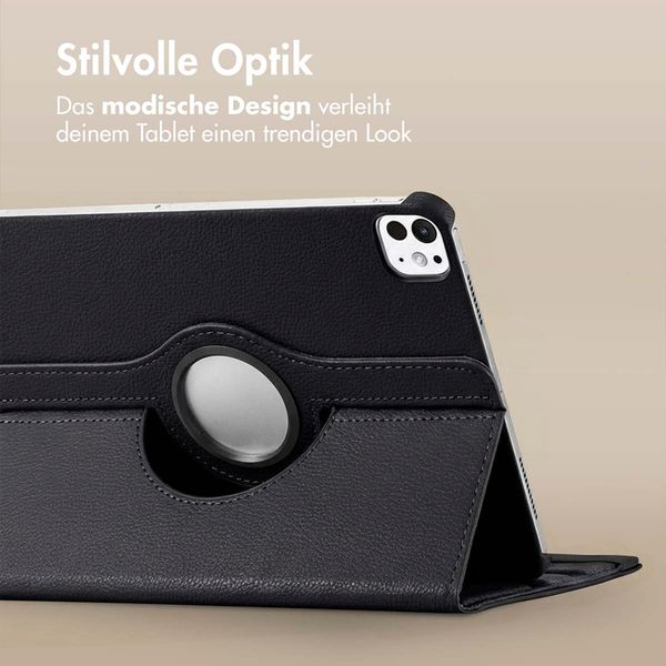 imoshion 360° drehbare Klapphülle Apple iPad Pro 12.9 (2020/2021/2022) - Schwarz