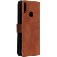 imoshion Luxuriöse Klapphülle Braun für Huawei Y7 (2019)