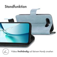 imoshion Luxuriöse Klapphülle Google Pixel 9A - Hellblau