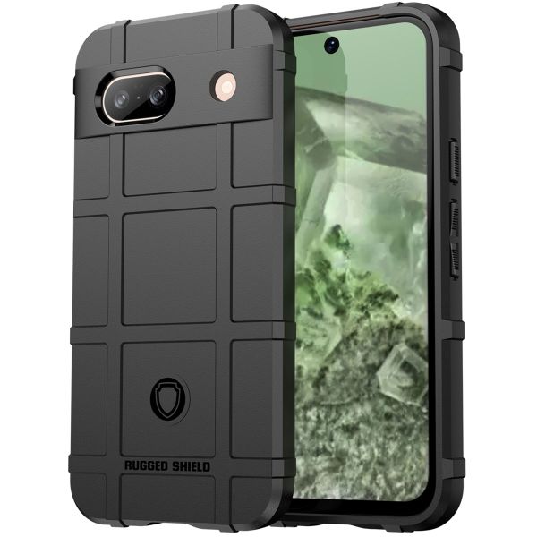 imoshion Rugged Shield Backcover für das Google Pixel 8a - Schwarz