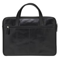 dbramante1928 Silkeborg Laptoptasche 14 Zoll - Echtes Leder - Black