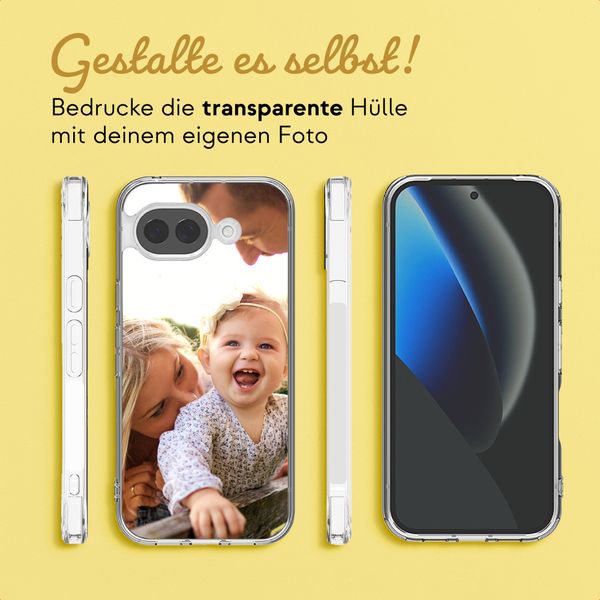 Gestalte deine eigene Clear Case Google Pixel 10a - Transparent