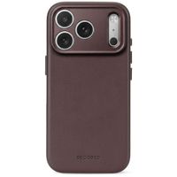 Decoded Leather Backcover MagSafe Apple iPhone 18 Pro Max / 17 Pro Max - Chocolate Brown
