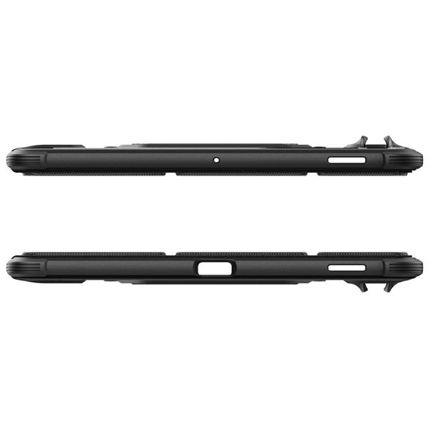 Spigen Rugged Armor Pro Klapphülle für das Samsung Galaxy Tab S10 Lite / S10 FE / S9 FE - Schwarz