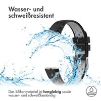 imoshion Silikonband Sport für das Fitbit Luxe - Schwarz/Grau