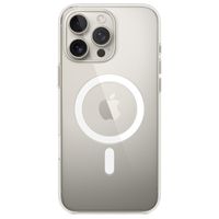 Apple Clearcase für das Apple iPhone 16 Pro Max + Apple MagSafe kabelloses Ladegerät 25 W - 1 Meter