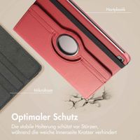 imoshion 360° drehbare Klapphülle Apple iPad 6 (2018) 9.7 Zoll / iPad 5 (2017) 9.7 Zoll - Dunkelrot