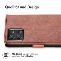 imoshion Luxuriöse Klapphülle für das Motorola ThinkPhone - Braun