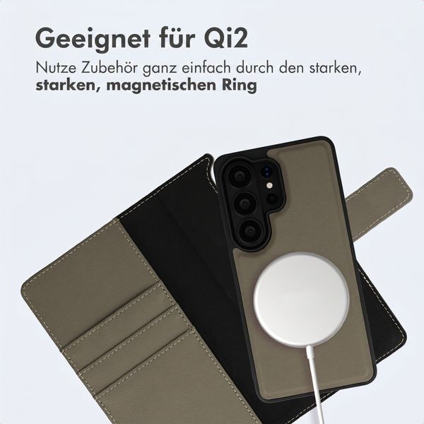 imoshion Herausnehmbare 2-in-1 Luxus-Bookcase Samsung Galaxy S26 Ultra - Grün
