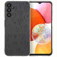 imoshion Design Hülle Samsung Galaxy A14 (5G/4G) - Hearts
