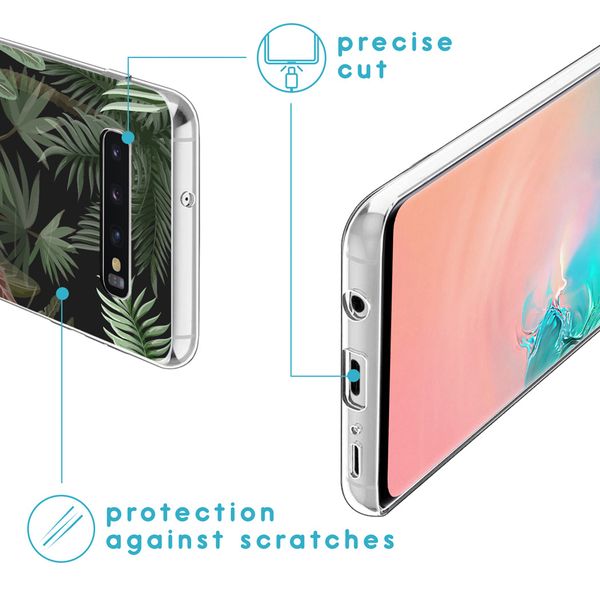 imoshion Design Hülle für das Samsung Galaxy S10 - Dark Jungle