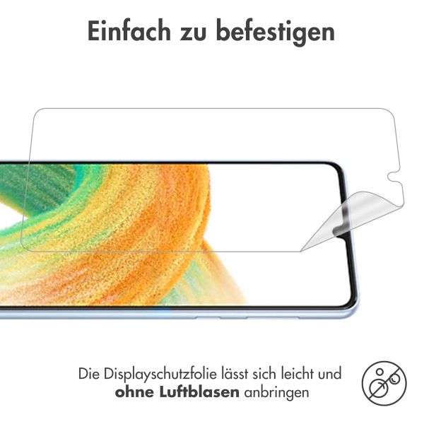 imoshion Displayschutz Folie 3er-Pack für das Samsung Galaxy A34 (5G)