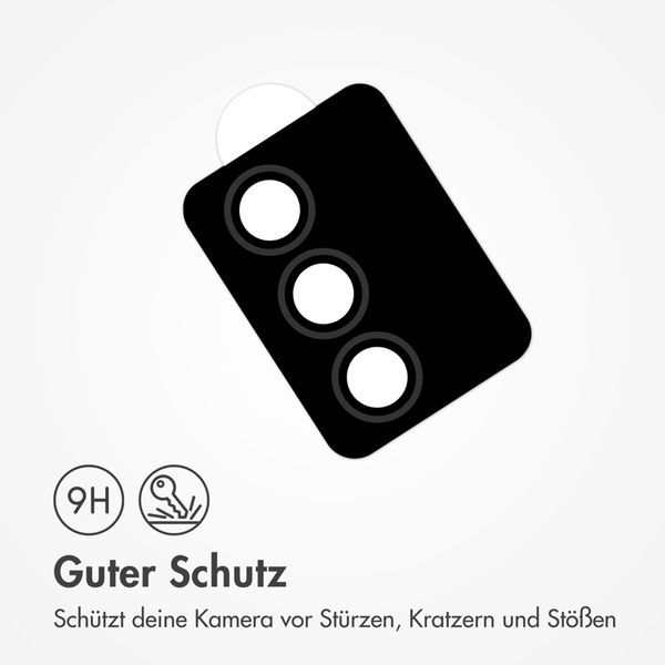 imoshion 2er Pack Kameraobjektivschutz für das Samsung Galaxy S25 FE - Schwarz