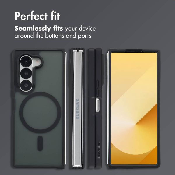 imoshion Color Guard Back Cover mit MagSafe Samsung Galaxy Z Fold 6 - Schwarz