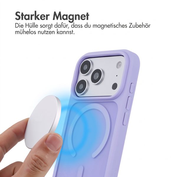 imoshion Color Guard Back Cover mit MagSafe Apple iPhone 18 Pro Max / 17 Pro Max - Lila
