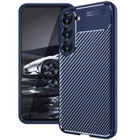 imoshion Carbon-Hülle für das Samsung Galaxy S23 - Blau