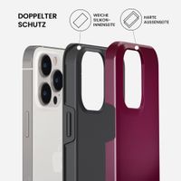 Burga Tough Back Cover MagSafe Apple iPhone 13 Pro - Dark Cherry