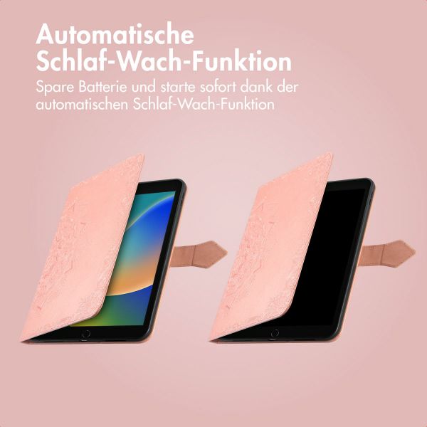 imoshion Mandala Klapphülle Apple iPad 6 (2018) 9.7 Zoll / iPad 5 (2017) 9.7 Zoll / Air 2 (2014)/Air 1 (2013) - Rose Gold