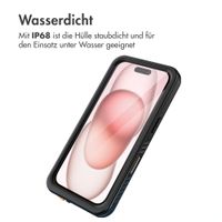 imoshion Wasserdichte 360 Hülle Apple iPhone 16 - Schwarz