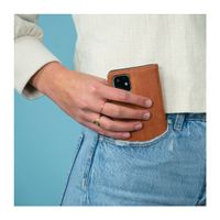 imoshion Luxuriöse Klapphülle Motorola Moto G8 Power - Braun