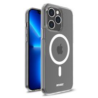Accezz Clear Backcover mit MagSafe Apple iPhone 13 Pro Max - Transparent