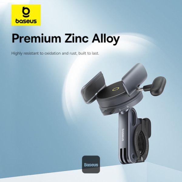 Baseus PrimeTrip Handyhalterung Fahrrad/Motorrad/Roller - Magnetisch - Universell - Cosmic Black