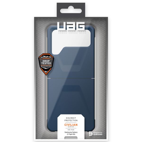 UAG Civilian Backcover für das Samsung Galaxy Z Flip 4 - Blau