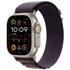 WiWu Alpine nylonarmband für das  Apple Watch Series 1 t/m 11 / SE / Ultra (44/45/46/49 mm) - Indigo