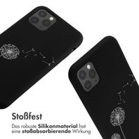 imoshion Silikonhülle design mit Band für das iPhone 11 Pro - Dandelion Black