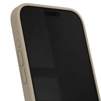 iDeal of Sweden Silikon Case für das iPhone 15 Pro Max - Beige