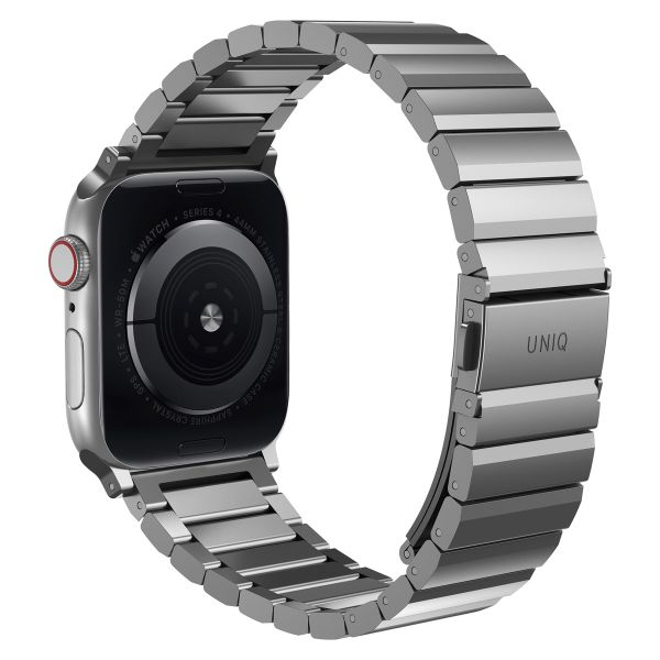 Uniq Strova Steel Link-Armband für die Apple Watch Series 1 bis 10 / SE / Ultra (2) (44/45/46/49 mm) - Sterlingsilber